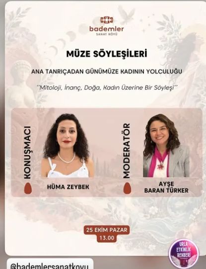 Müze Söyleşileri: Ana Tanrıçadan Günümüze Kadının Yolculuğu