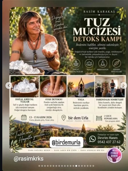 Tuz Mucizesi Detoks Kampı – Rasim Karakaş